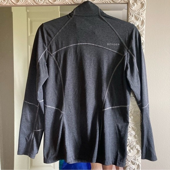 Spyder Women’s Ski half zip jacket long sleeve size M (10-12) new without tags. - Picture 6 of 11